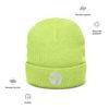Ribbed knit beanie Thrive logo - Image 4