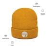 Ribbed knit beanie Thrive logo