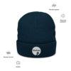 Ribbed knit beanie Thrive logo - Image 2